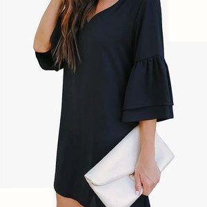 Trendy, black BELONGSCI cocktail dress. Women's 2XL. Never worn.